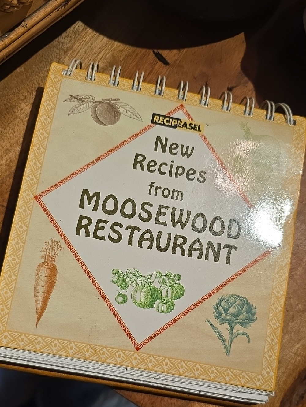 Moosewood Restaurant Recipes Stand Up Spiral Recipe Easel 1996